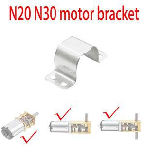 N20 N30 모터 금속 철 마운트 브래킷 베이스 장착 고정 비행기 장난감 자동차 액세서리 모델 10mm 마이크로