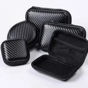미니 약 이어폰 USB 충전기 보관 방수 파우치 케이스