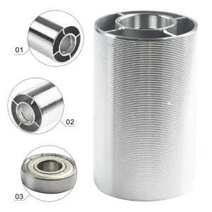 호환  알루미늄 구동 롤러 샌딩 벨트 9403 전면 드럼 알루미늄 휠 9403 벨트 샌더 교체 샌더