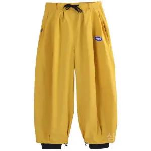 핑크스노우보드바지 따뜻한 스노보드 와이드팬츠 스포츠 방한 보온 방풍 여성 야외 두꺼운 보드복