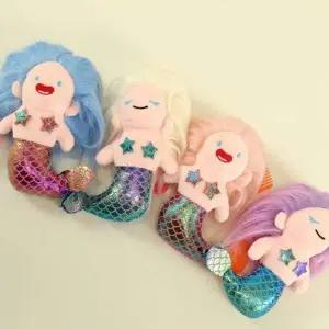 인어공주 216UUG87 헤어 봉제 인형 키링 6000 (324) 1묶음 8
