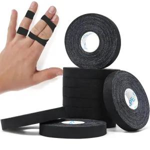 OK 테이프 운동용 핑거 테이프(10롤 450피트) 랩 강력 접착 지지 및 보호 암벽 등반용 핸드 그립 MMA
