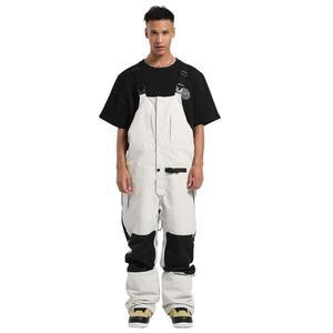 히에크더 스노우 비브 스키 팬츠 방수 스노우보드바지 비브 통기성 오버롤 아웃도어 겨울 보호