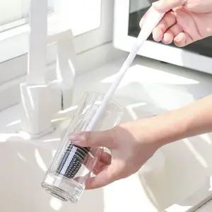 젖병솔 실리콘 텀블러 세척솔 물병 병브러쉬 보틀 긴손잡이 주방 세척브러쉬 유아용
