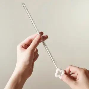 젖병솔 실리콘 빨대 세척솔 텀블러 미니 튜브 청소솔 아기 젖병 빨대컵 세척 브러쉬