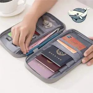 여행 필수 다기능 여권케이스 카드홀더 여행용 해외여행지갑
