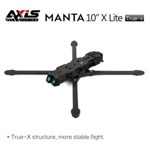 호환  Axisflying MANTA10 Lite 10인치 FPV 프리스타일 드론 Ture X 프레임 키트 402mm 휠베이스 T700 카본