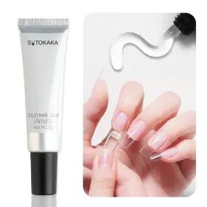 소프트 젤 네일 팁을 위한 SUTOKAKA 솔리드 아크릴 연장용 20g 초강력 집에서 아트 살롱 DIY에서 램프