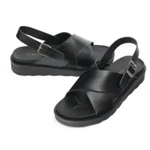 남성샌달 엑스밴드 발목스트랩 남성 샌들 키높이 편한 착화감