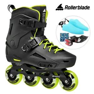 롤러블레이드 성인 인라인 스케이트 라이트닝 롤러브레이드 성인용 FSK 신발항균건조기 휠커버