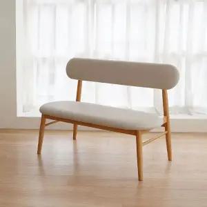 [마루이] 오클린 원목 식탁 벤치 2인