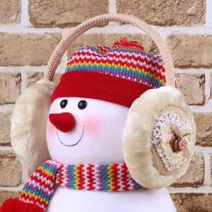 TBZ 포근한 동글이 하트 귀마개-색상랜덤 방한귀도리 겨울