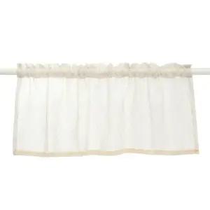 커튼 바란스 가림막커튼 주방커튼 린넨 132x45cm 가림막