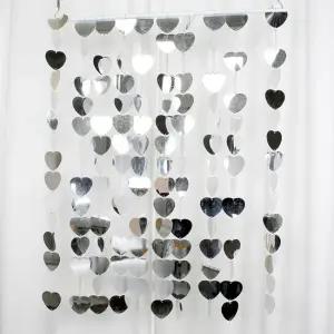 인테리어비즈 실버 스팽글 비즈발 인테리어장식10M 방문인테리어