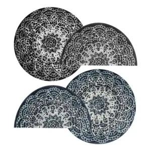 원형러그 오리엔트카페트 물세탁러그 포인트 빈티지 반원 소형 여름러그