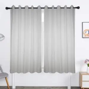 쉬폰커튼 쉬폰 아일렛 도톰한 먼지없는 암막 커튼