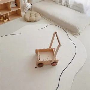 아이새도우브러쉬 modoo 홈스타일 미니멀 고밀도 러그 카펫 140x200cm 새도우브러쉬