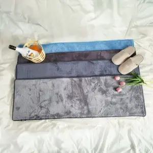 극세사매트 극세사 주방 발매트 욕실 부엌 매트 러그 발판 46x120 욕실매트