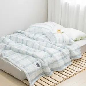 이불세트 여름간절기이불세트 이불패드세트Q 블루 여름이불