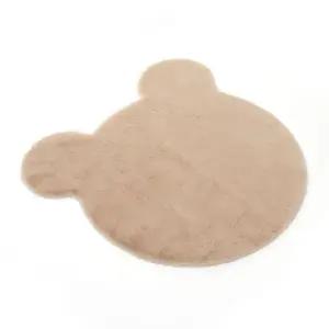 발매트 헬로베어 장모 러그 80cm 침실 카페트 카펫트