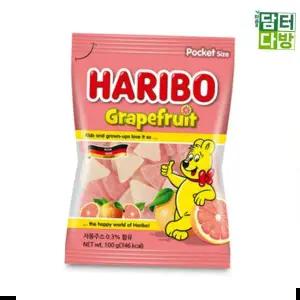 하리보젤리 하리보 그레이프 프루트 X 100g 10개