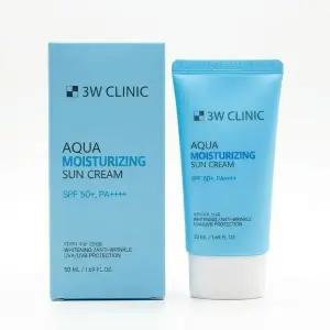[셀러허브]3W 클리닉 아쿠아 수분 선크림 50ml SPF50+/PA+++ (S45878514)