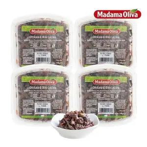 [보라티알] 마다마 냉장 블랙레치노 올리브 샐러드 150g x 4개