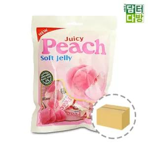 피치소프트젤리 쥬시 피치 젤리 (24개입) 100g 1BOX