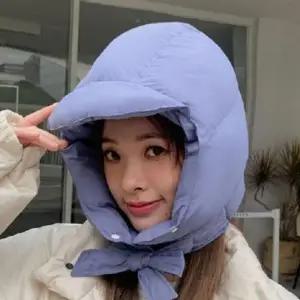 여성 패딩 귀도리 모자 벙거지 귀마개 겨울 귀도리 털 군밤 모자 벙거지보넷 따뜻한 등산모자 스키장모자