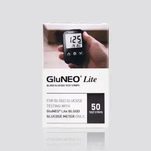 오상헬스케어 글루네오라이트 혈당측정검사지 50매 당뇨 당 측정 시험지