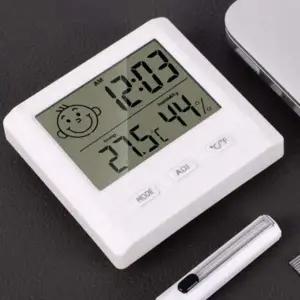 제이큐 캐릭터 디지털 온습도계 온도계 습도계 달력 시계 캘린더