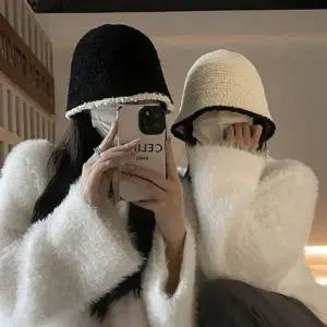 여성 니트 베이직 2컬러 모던 벙거지 버킷햇 BN03 여자 벙거지 버킷햇 니트 겨울 모자 여성