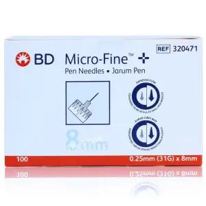 비디 BD 마이크로파인 펜니들 1박스(31G 8mm)