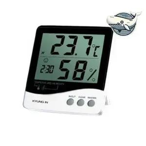 제이큐 디지털 온습도기 시계 기능성 온도