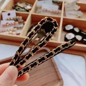 고급 기본 무늬 머리핀 헤어핀 모던 액세서리 헤어핀 (WFJDJVD)