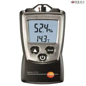제이큐 디지털포켓온습도계 디지털 포켓온습도계 TESTO610 -10도~50도 대기온