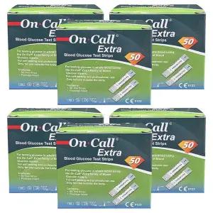 온콜 엑스트라 혈당측정지 300매 당뇨스트립 검사지 V