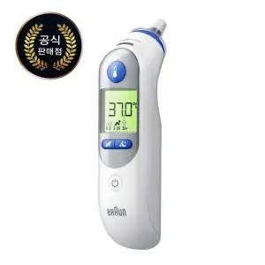 BRAUN 브라운체온계 IRT-6525KO(필터21개 건전지 포함)귀체온계 가정용 신생아 체온계 출산선물 야간LED조