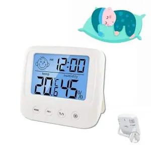 제이큐 디지털온습도계 1+1 온도 온습도시계 온습도 습도계 탁상