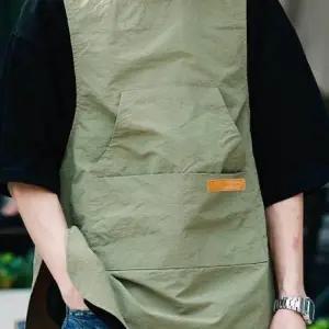 다용도 앞치마 실용적 나일론 공방 카페 조끼