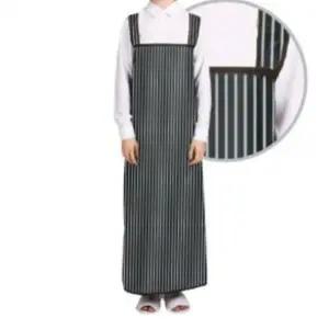 블랙 대형 긴앞치마 H형앞치마 방수앞치마 화방앞치마