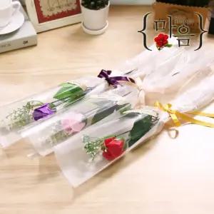 한송이장미 꽃다발선물 부부의날 인크리코 재롱잔치 꽃배달 사탕부케 선물