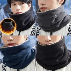 스웨이드 양털 기모 겨울 넥워머 방한 목토시 목워머 코디 여자목도리 방한 수면 골프 남자목도리 용품