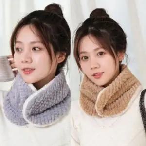 따뜻한 엠보싱 퍼 부드러운 소재 겨울 도톰 넥워머 골프 스포츠 목도리 목토시 용품 넥워머 방한 겨울