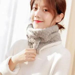 남자 여자 겨울 외출 방한 용품 투 버튼 부드러운 퍼 넥워머 목토시 목도리 골프 겨울 니트 스포츠 방한