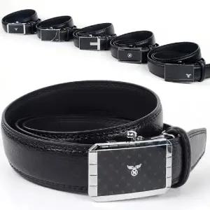 NCBT 남성 소가벨트 자동 버클 남자 슬렉스 세미정장 허리띠