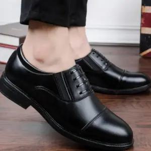 밴딩 털 슬립온 편안한 사이드 로퍼 따뜻한 안감 남성