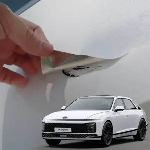 그랜저 GN7 붓펜 스티커 W6H 세레니티화이트펄 페인트