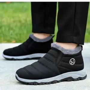 남성 패딩 슬립온 털 보온 푹신한신발