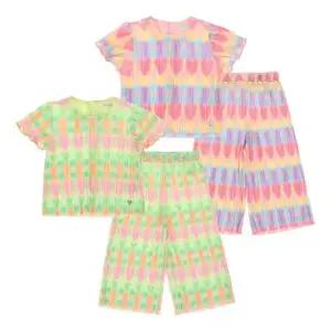 [갤러리아] 베네통키즈(26S)레인보우플리츠상하세트(QAWS03631/QAPT03631/)